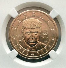 2026 Trump PRIVY MS66 $1 Dollar NGC Graded Actual Coin Shown -IN STOCK SHIPS NOW picture