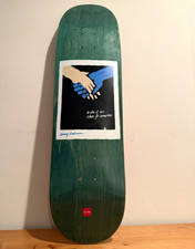 Chocolate Kenny Anderson Hands Art Graphic Green/Purple Stain Skateboard Deck picture