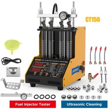 AUTOOL Car Fuel Injector Cleaner Tester 4 Cylinder Ultrasonic Cleaning Machine picture