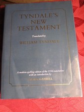 TYNDALE'S NEW TESTAMENT By David Daniell & William Tyndale - Hardcover EXCELLENT picture