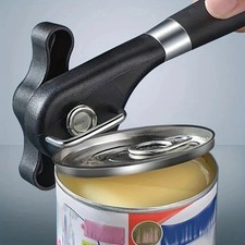 Safe Cut Manual Can Opener Heavy Duty Smooth Edge Food Grade Kitchen Tool in USA picture