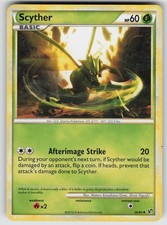 Scyther 36/90 HGSS Undaunted Pokemon TCG Lightly Played picture