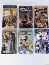 Indiana Jones Bantam PB Hollow Earth, Order Of The Sphinx, Peril At Delphi + Lot picture