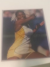 serena williams signed photo picture