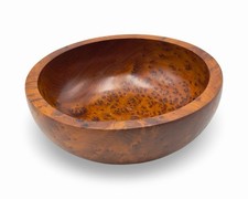 VTG Burl Wood Bowl Hand Carved Wood Bowl Decorative Bowl Wood Bowl picture