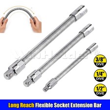 Long 3pcs Flexible Socket Extension Bar Set 1/2