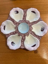 Antique Limoges Oyster Plate, 9