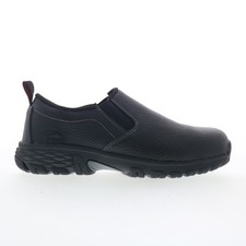 Avenger Flight Slip-On Alloy Toe A7001 Mens Black Work & Safety Shoes picture