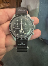Omega x Swatch Moonswatch Mission to The Moon Black New FAST  picture