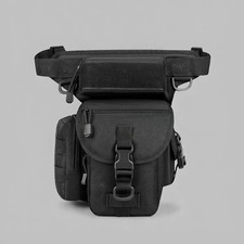 Tactical Drop Leg Pouch - Military Thigh Waist Pack for Moto, Cycling & Hiking picture
