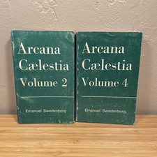 Swedenborg ARCANA CÆLESTIA Vols 2 & 4 Swedenborg Society Paperbacks picture