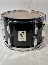 Vintage 1970's /80’s Sonor Phonic 9 Ply Beech 8 X 12 Black Mounted Tom Drum picture