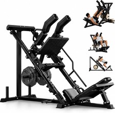 Adjustable Leg Press Hack Squat Machine Home Gym Strength Training Leg Machine picture