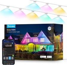 Govee Permanent Outdoor Lights, Smart RGBIC Outdoor Lights with 75 Scene Modes picture
