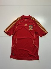 Adidas Spain National Team Espania 2008-09 Home Football Soccer S/S Jersey Sz. M picture