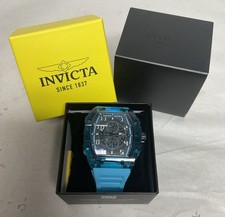 Invicta Racing Cyclone Men's Watch - 48.5mm, Light Blue (48709) Free S&H picture