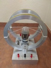Helmholtz Coils w/ Cenco 71266 custom machined base copper windings picture