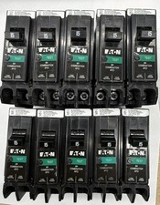 10PCS CUTLER HAMMER EATON BRP115AF 15 AMP AFCI PLUG ON NEUTRAL BREAKER picture