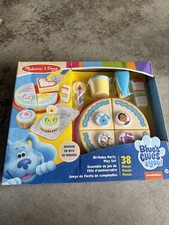 Melissa & Doug Blue's Clues & You Wooden Birthday Party Play Set 38 Pieces Toy. picture