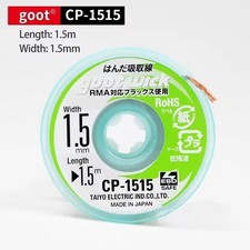 Goot Wick Gootwick Original High Quality CP-1515 Desoldering Copper Braid Wick picture