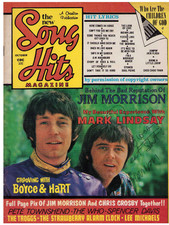 🔥Jim Morrison of Doors signed + inscribed Song Hits magazine cover 🔥 picture