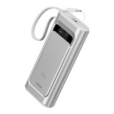 TALIX Laptop Power Bank, 20,000mAh Portable Charger with 190W Total Silver picture