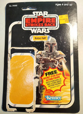 STAR WARS ESPB Cardback BOBA FETT vintage 1980 KENNER figure 21 BACK Empire NICE picture