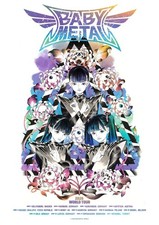 Babymetal Poster Europe Tour 2026 Schedule Art By Peach Momoko Poster picture