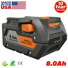 NEW PACK For Ridgid 18V R840085 8.0Ah Hyper Lithium Battery Rigid 18Volt R840087 picture