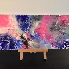 Abstract Acrylic Painting Original Painting 10x20 2020 Home Decor New picture
