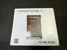 TC Helicon VoiceTone E1 Single-Button Stompbox Pedal for Vocal Echo Effects picture