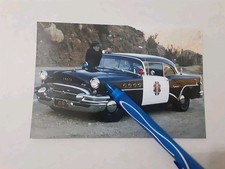 BRODERICK CRAWFORD IN HIGHWAY PATROL TV SHOW,  GLOSSY COLOR 4X6 PHOTO  picture