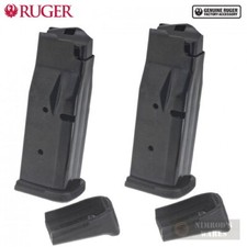 Ruger LCP MAX .380 ACP 10-Round MAGAZINE 2-pk OEM Flush + Ext. Plates 90735 picture