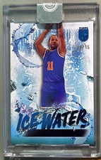 2023-2024 Topps Three (3) Blue Jalen Brunson Ice Water /15 #IW-14 Sealed MINT picture