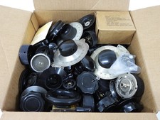 Vintage Ham Radio Receiver Transmitter Tuning Knobs Collins (lot of over 20lb) picture