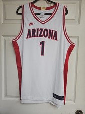 Nike Elite Dri-Fit Arizona Wildcats White #1 XXL Basketball Jersey picture