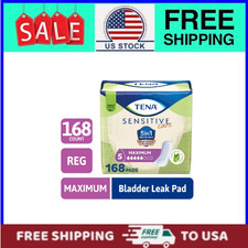 TENA Sensitive Care Maximum Absorbency Incontinence Pad for Women, 168 Ct picture