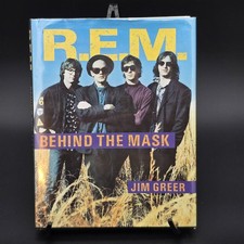 R.E.M. Behind the Mask-Jim Greer (1992) First American Edition Hardcover  picture