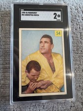 1955 Parkhurst Wrestling #54 Argentina Rocca SGC 2 picture