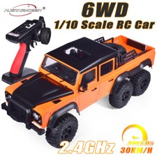 Austar AX-X6 1/10 RC Car Rock Crawler 6x6 1/10 Scale 30KM/H 2.4Ghz RC Truck picture