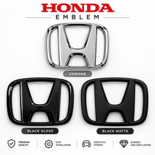 Insignia de Rejilla Frontal Cromo Mate para Honda Civic 2016-2021 picture
