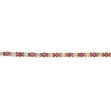 1.99ctw Round Ruby and Diamond 7.25