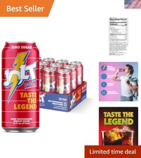 JOLT Cola Energy Drink 12 Pack - 200mg Caffeine, Zero Sugar, Classic 80s Flavor picture