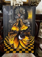 Remedios Varo - Amazing Oil On Painting - Signed - Stamped - A1 picture