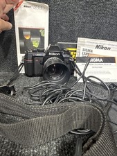 NIKON N2000 35MM SLR CAMERA w/NIKKOR 50MM F/1.8 AI-S LENS & 85mm picture