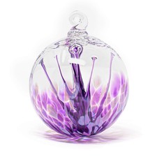 Luke Adams Handmade Glass Gazing Balls for Garden – Hand Blown Glass Gazing B... picture