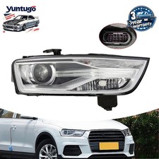 HID/Xenon Headlight Assy Right Passenger For 2016-2018 Audi Q3 W/ Bulb & Ballast picture