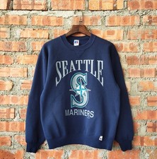 Vintage 90s Seattle Mariners Baseball Sweatshirt graphic Men Women picture