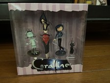 CORALINE 2008 NECA Set C • Mel Jones, Coraline, Ghost Child, Cat • NIB • RARE picture