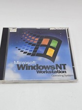 Microsoft Windows NT Workstation 4.0 CD w/ Product Key Genuine Complete Set picture